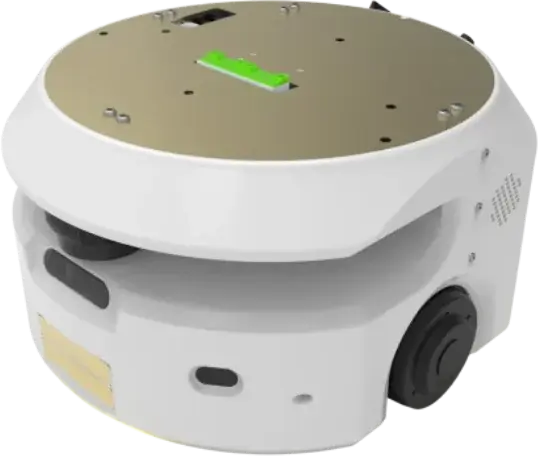 GT-DB differential base robot with round white body