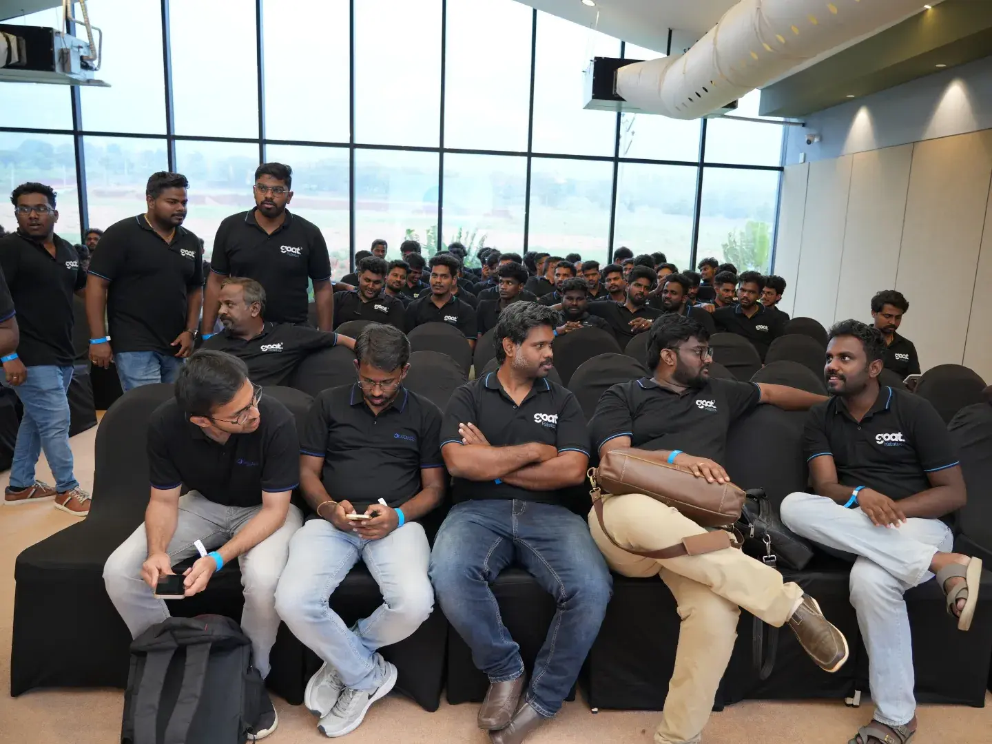 Audience at the GOAT Robotics Foundation Day
