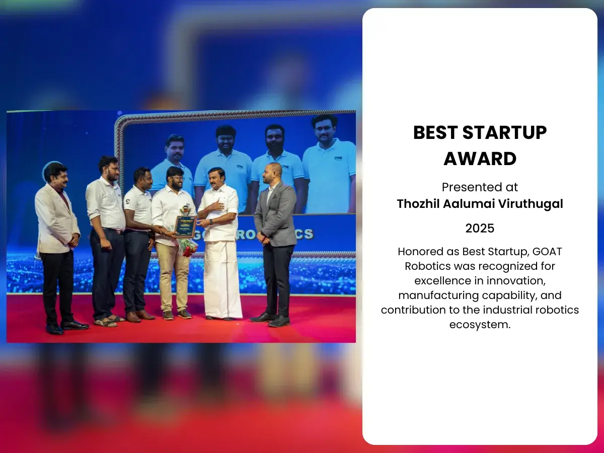 Best Startup Award — Thozhil Aalumai Viruthugal, 2025